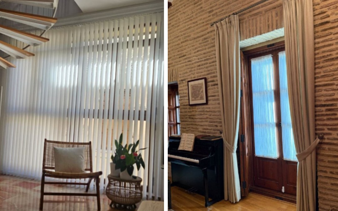 Cortinas para pisos del centro histórico de Valencia