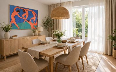 Tejidos ligeros para primavera en Valencia: luz sin perder privacidad