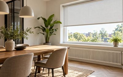 Radiador debajo de la ventana: qué cortinas o estores elegir